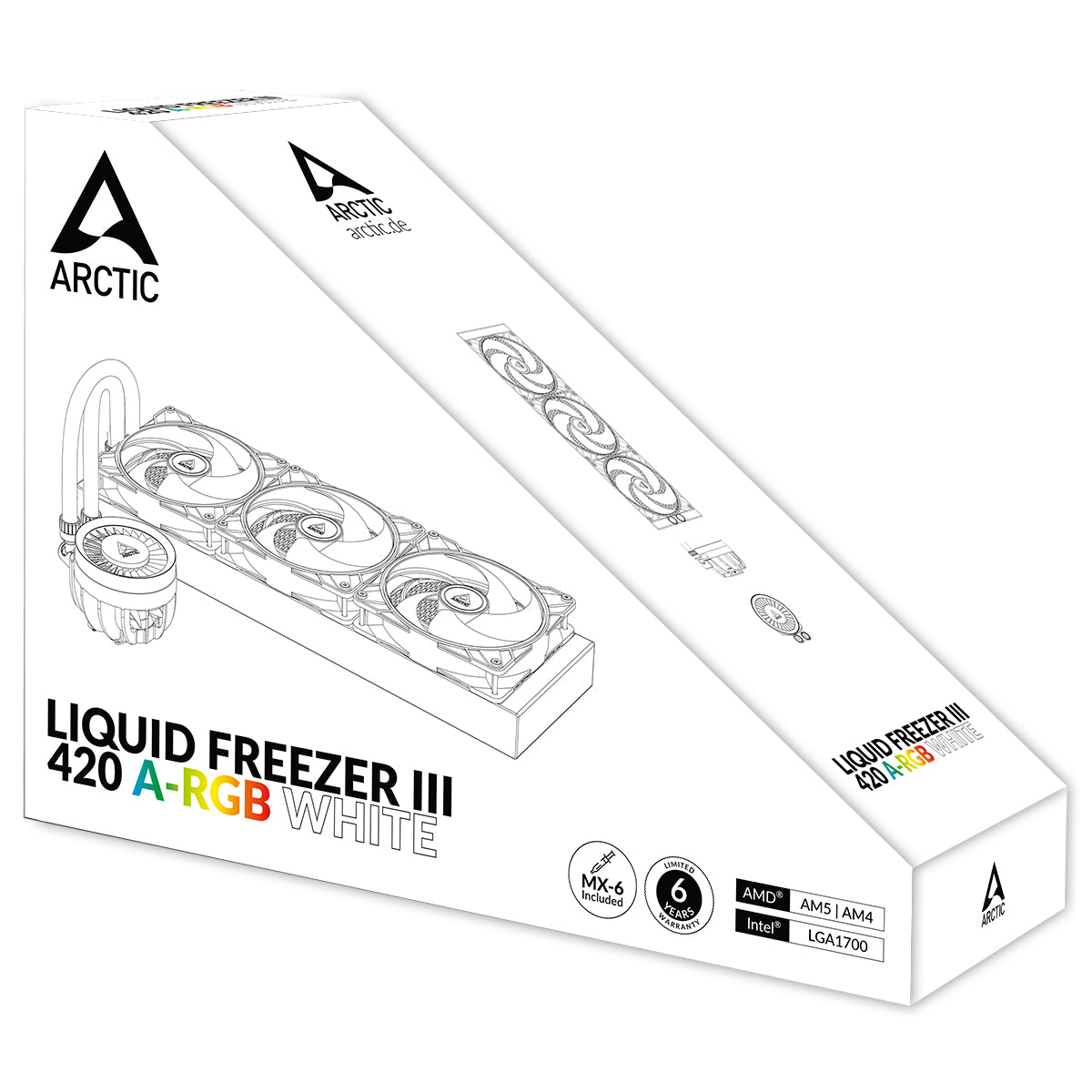 ARCTIC LIQUID FREEZER III-420 A-RGB (WHITE) ACFRE00153A