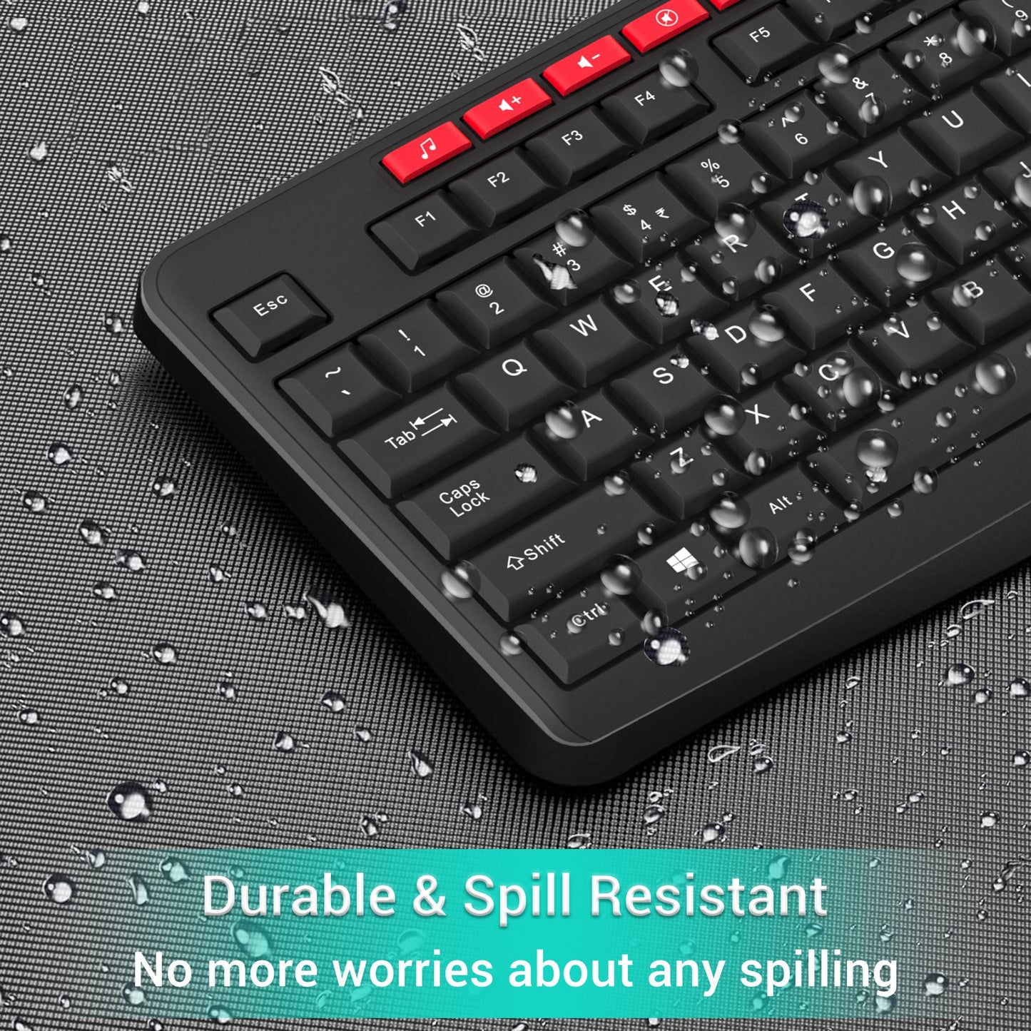 ANT ESPORTS WK200 PROFESSIONAL WIRELESS KEYBOARD & MOUSE COMBO BLACK (R-41285455) (ETA-SD-20241110953) (ETA-SD-20241110999)