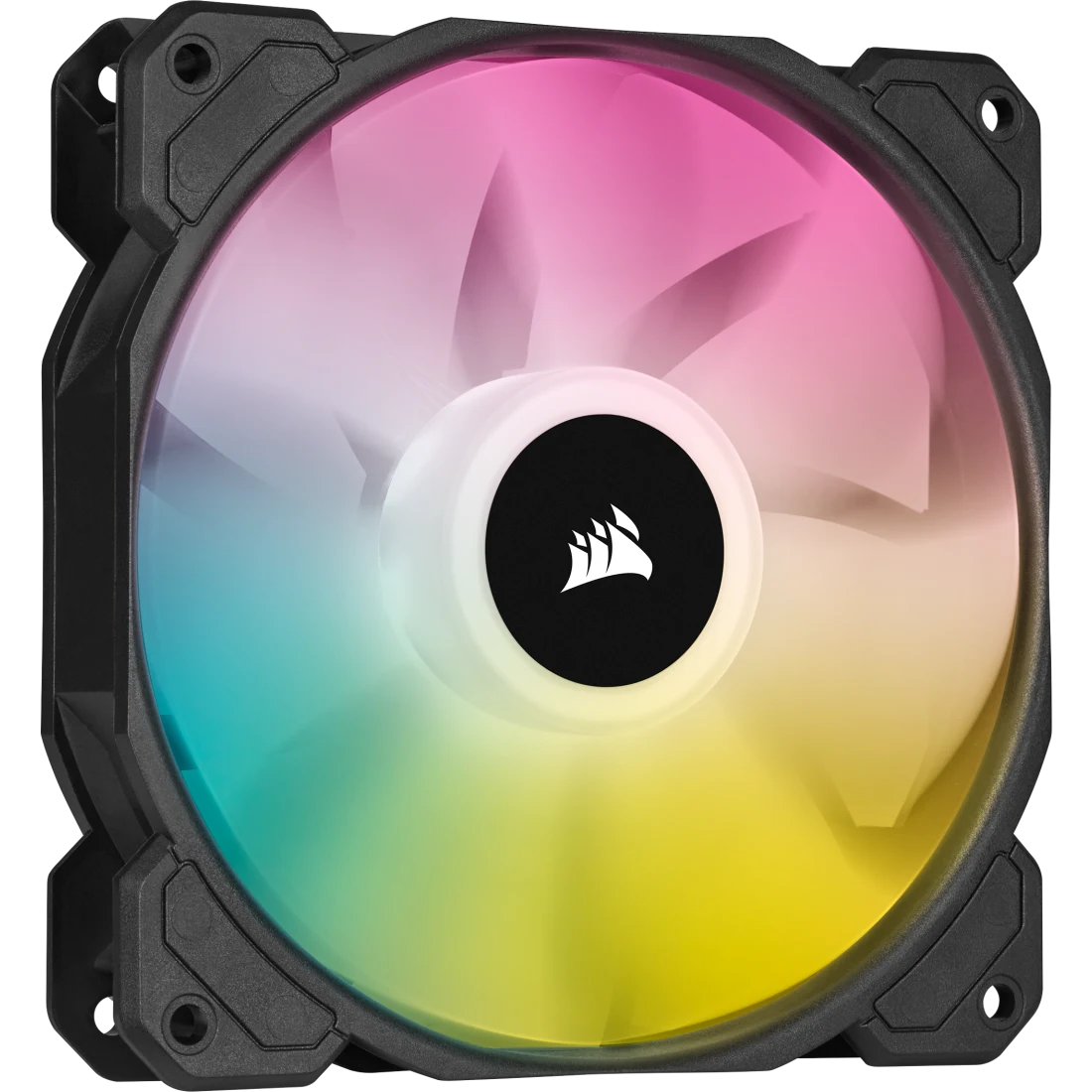 CORSAIR SP SERIES SP120 RGB ELITE 120MM RGB LED FAN WITH AIRGUIDE SINGLE PACK CO-9050108-WW