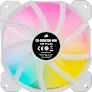 CORSAIR SP SERIES SP120 RGB ELITE 120MM RGB LED FAN WITH AIRGUIDE SINGLE PACK - WHITE CO-9050108-WW