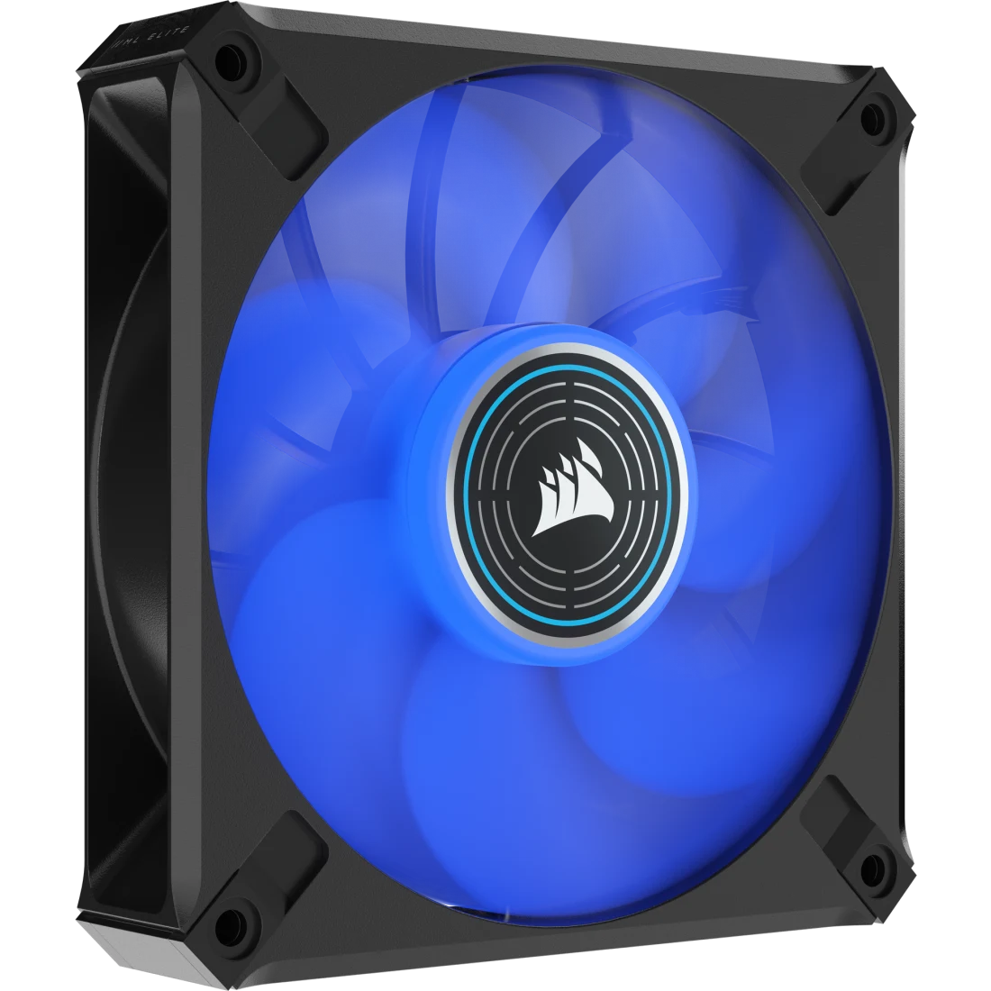 CORSAIR ML ELITE SERIES, ML120 LED ELITE, 120MM MAGNETIC LEVITATION BLUE LED FAN WITH AIRGUIDE, SINGLE PACK