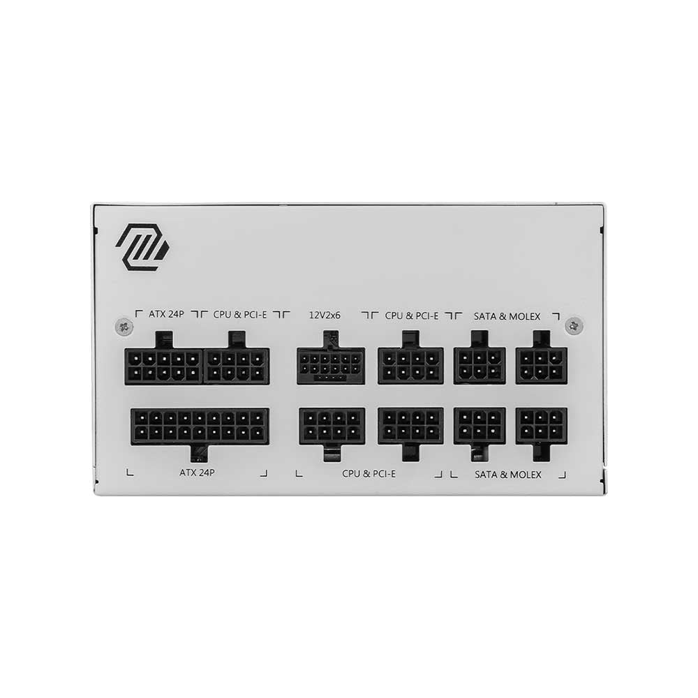 MSI MAG A850GL PCIE5 ATX 3.1 GOLD FULLY MODULAR SMPS WHITE
