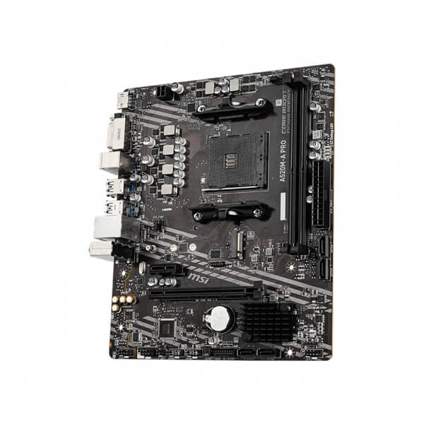 MSI A520M-A PRO AMD AM4 DDR4 Micro-ATX Motherboard