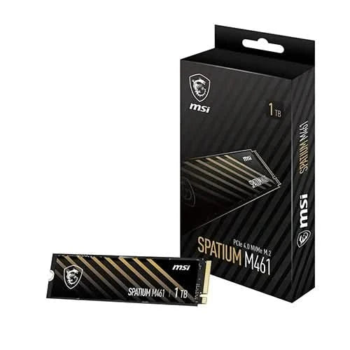 MSI SPATIUM M461 1TB NVMe M.2 PCIe 4.0 SSD