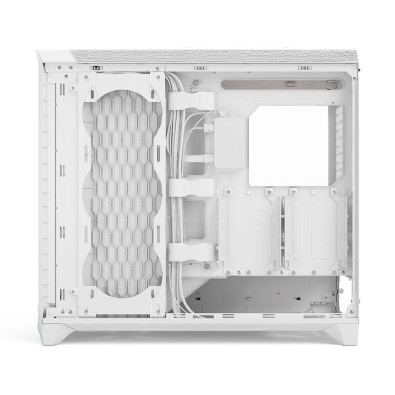Fractal Design Meshify 3 XL Ambience Pro RGB White TG Clear Tint Full Tower Gaming Cabinet