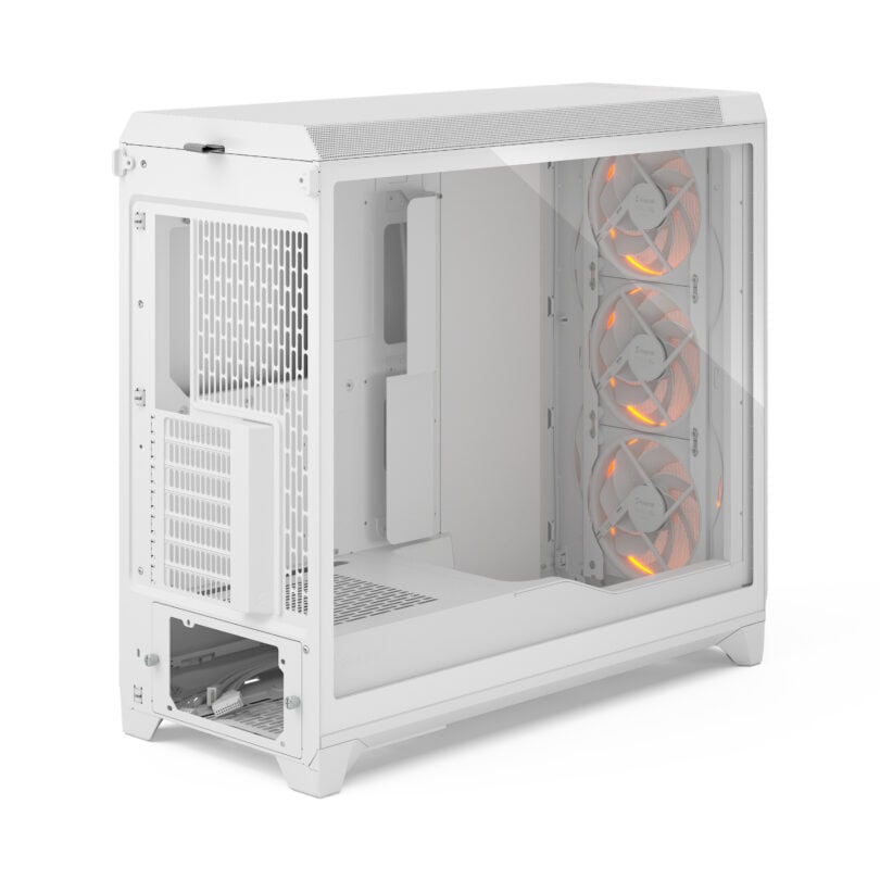 Fractal Design Meshify 3 XL White RGB TG Clear Tint Full Tower Gaming Cabinet