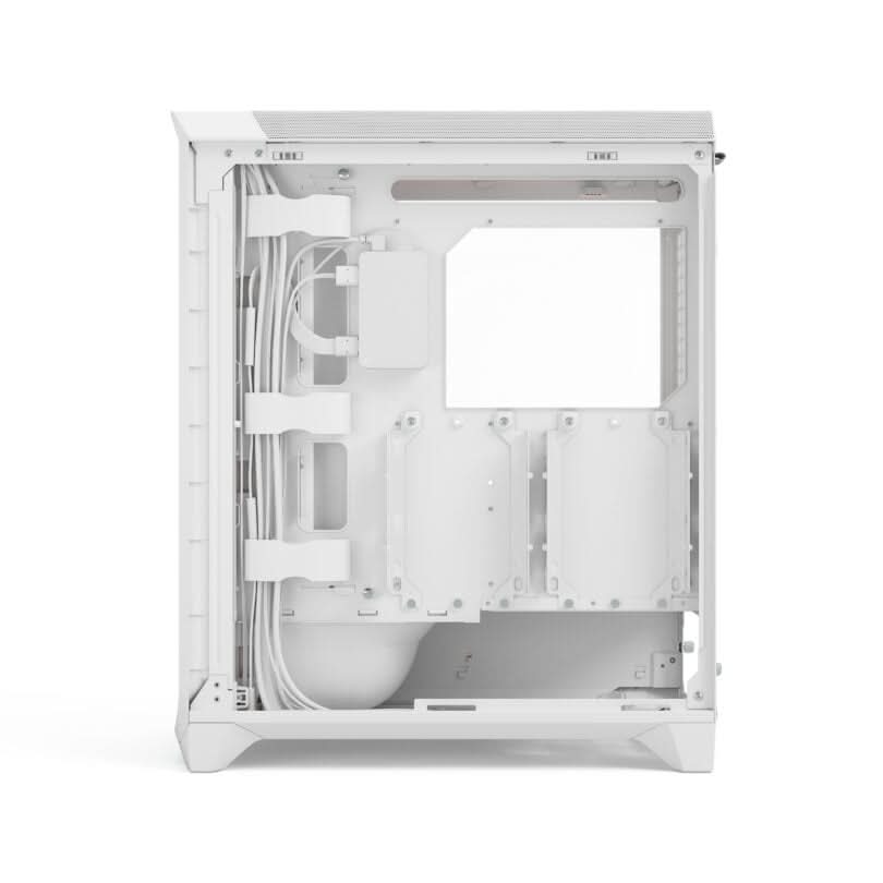 Fractal Design Meshify 3 Ambience Pro RGB White TG Clear Tint Mid Tower Gaming Cabinet