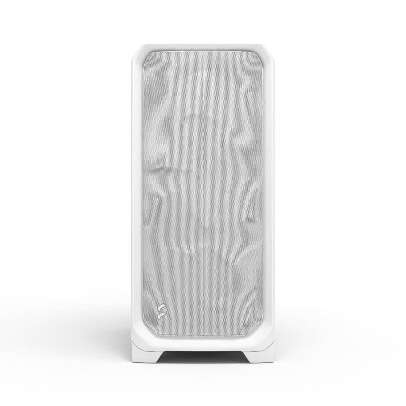 Fractal Design Meshify 3 White TG Clear Tint Mid Tower Gaming Cabinet