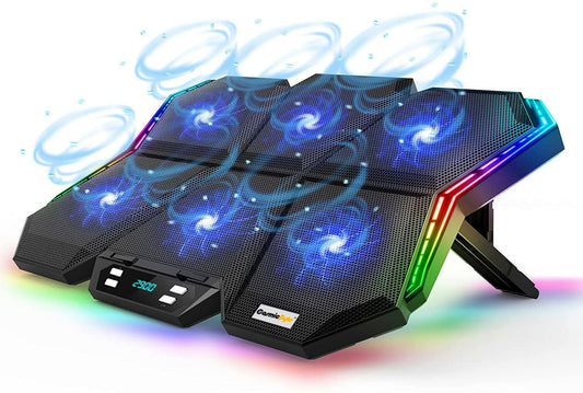 COSMIC BYTE METEOROID RGB COOLING PAD BLACK/BLUE