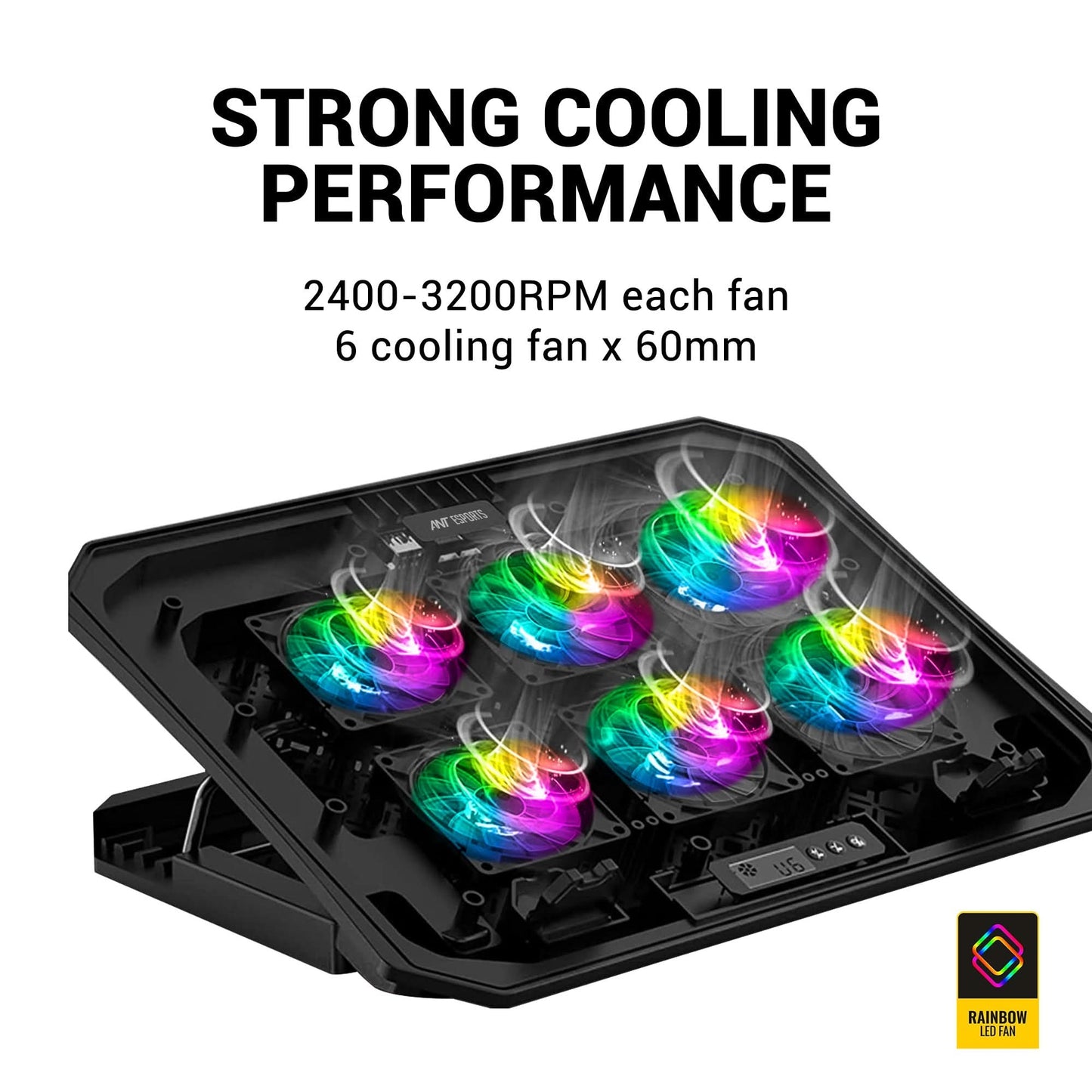 ANT ESPORTS LAPTOP GAMING COOLER (NC210)