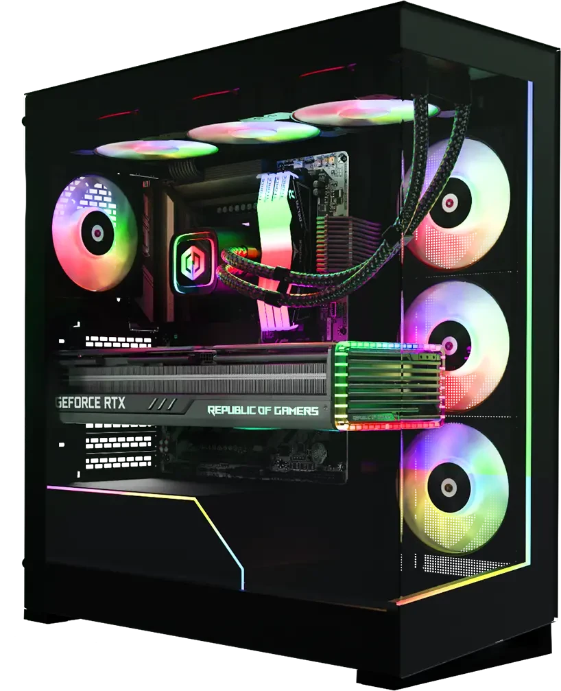 Cyber Power PC Prime 730 High-Performance PC, Intel Core Ultra 9 285K, 64GB 6000 Mhz, 1TB NVMe M.2 SSD, RTX 5080 16GB GDDR7, Win 11 home