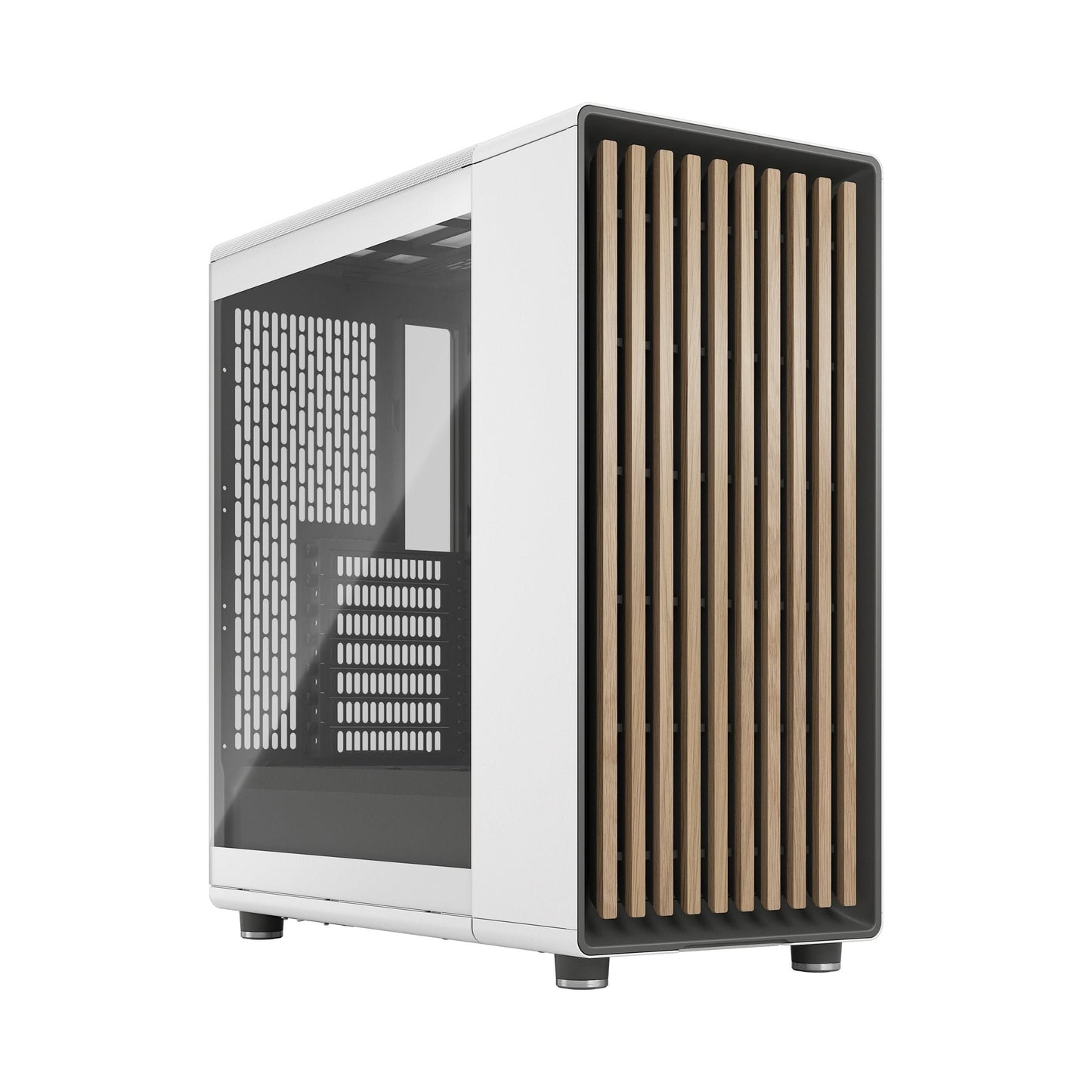 FRACTAL NORTH CHALK WHITE TG DARK CABINET