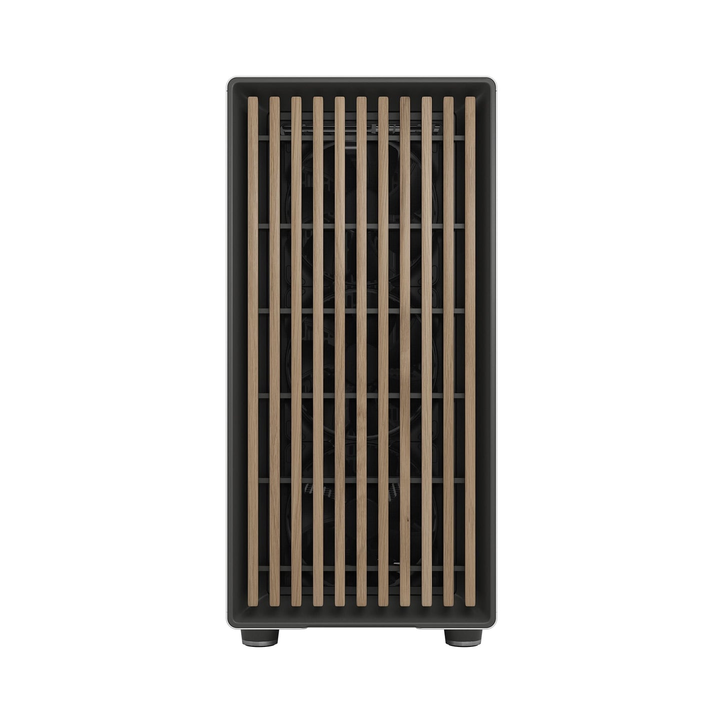 FRACTAL NORTH XL CHALK WHITE TG CLEAR TINT CABINET