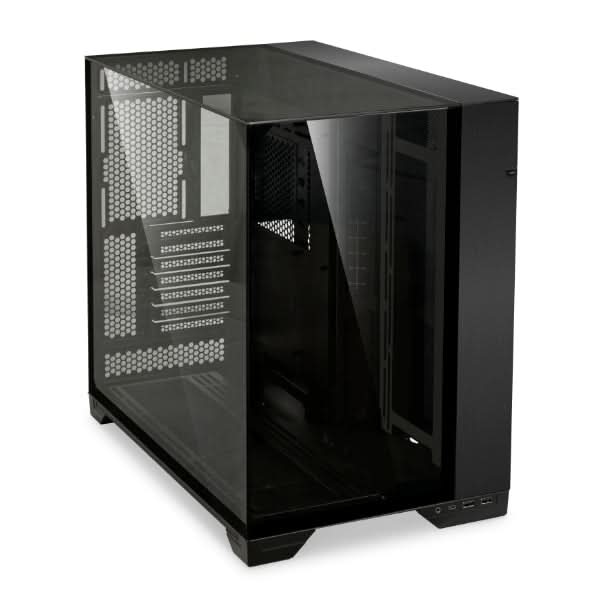LIAN LI O11 VISION E-ATX MID TOWER CABINET BLACK G99.O11VX.IN