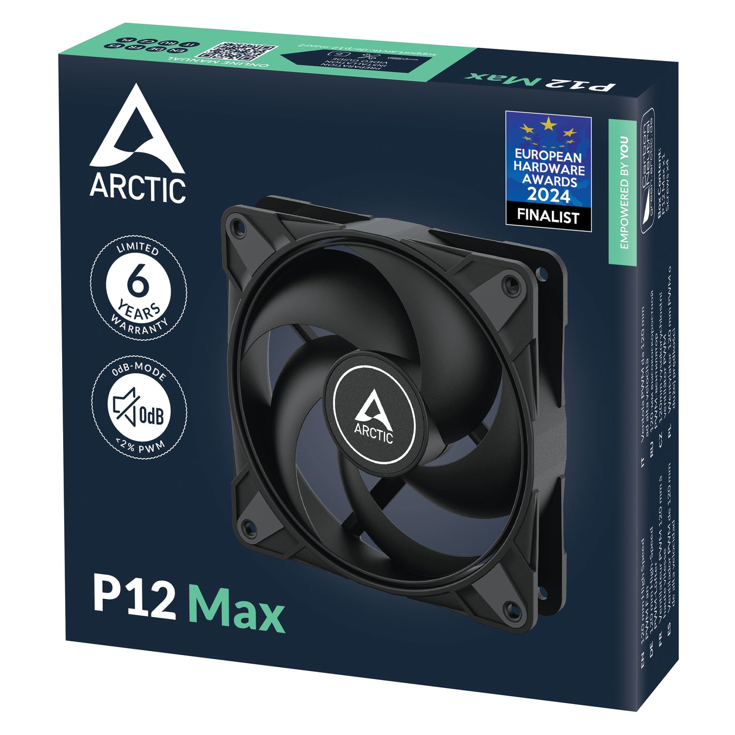 ARCTIC P12 MAX (BLACK) ACFAN00280A