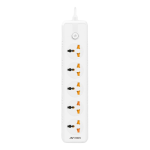 ANT ESPORTS PS500 UNIVERSAL POWER STRIP, WITH 5 UNIVERSAL SOCKETS, 3 METER CABLE