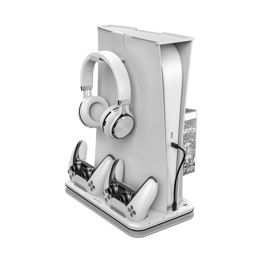 ANT ESPORT RGB DOCK5 RGB COOLING & CHARGING STATION (WHITE)