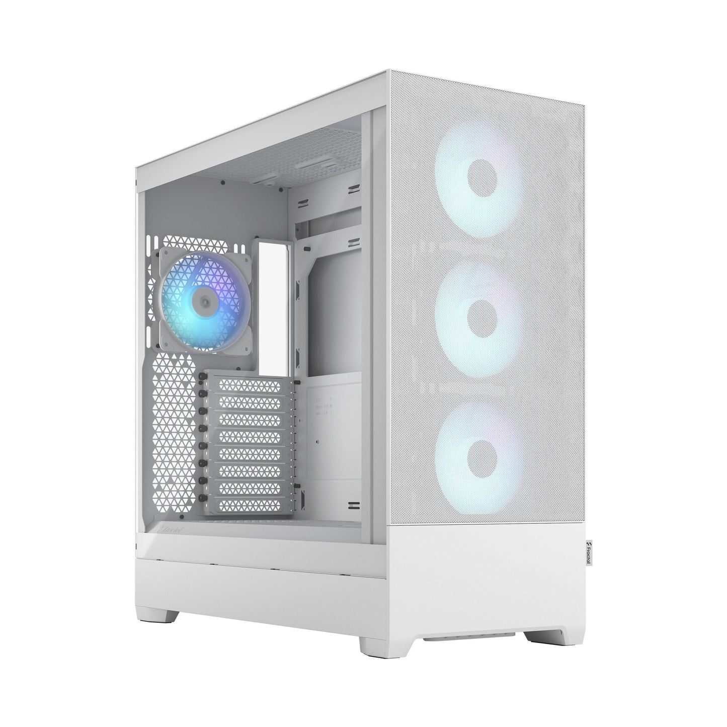 FRACTAL POP XL AIR RGB WHITE TG CLEAR TINT CABINET FD-C-POR1X-01