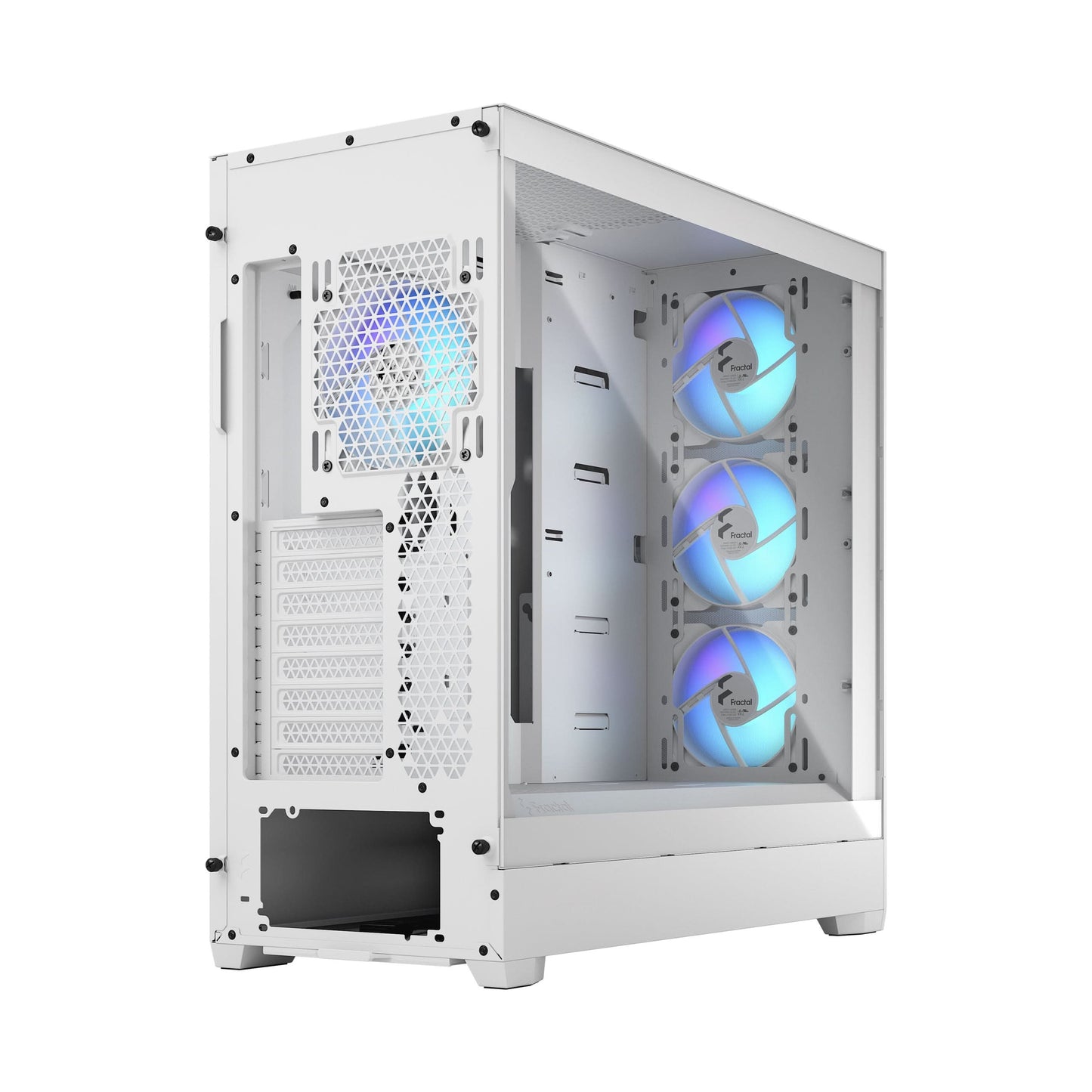 FRACTAL POP XL AIR RGB WHITE TG CLEAR TINT CABINET FD-C-POR1X-01