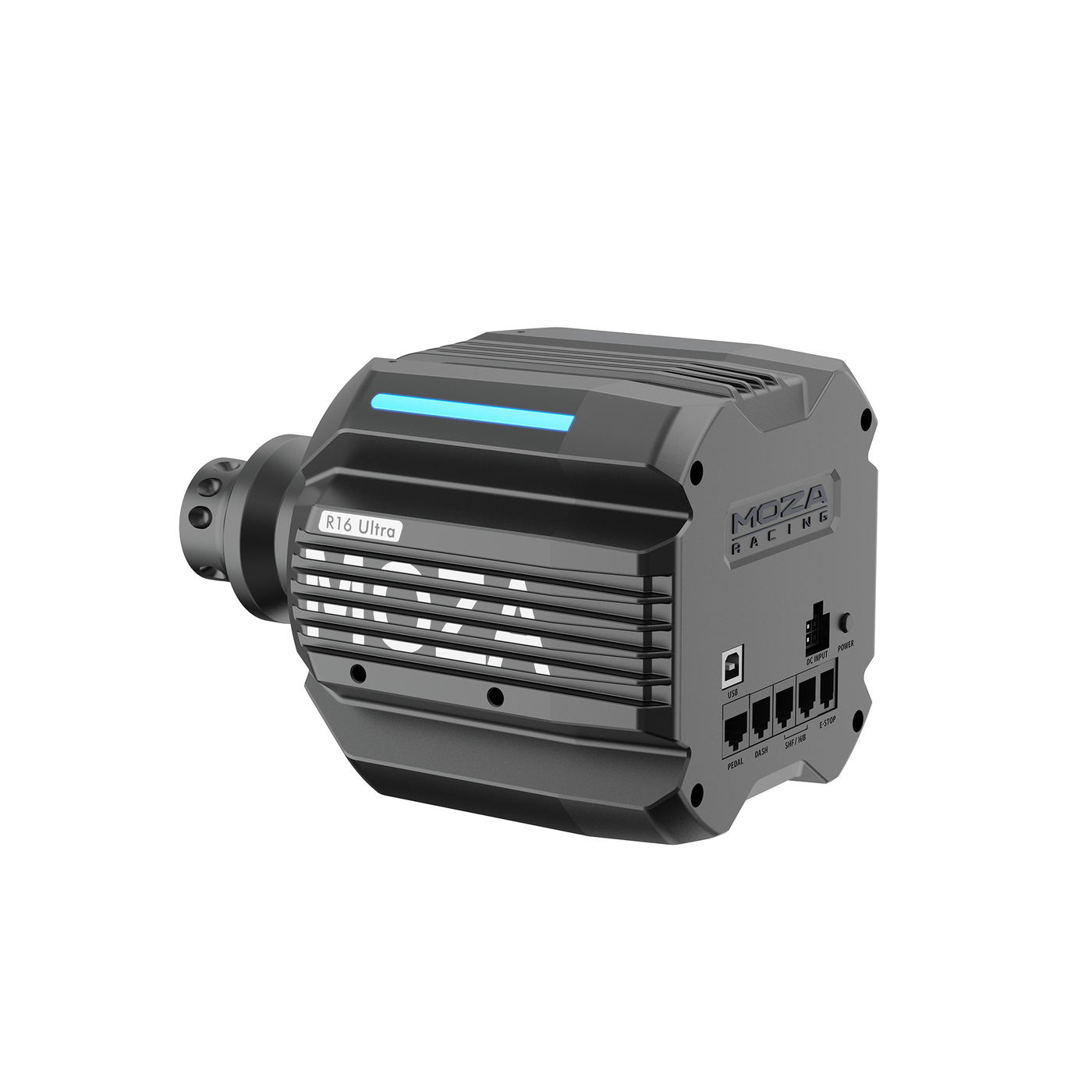 MOZA R16 Ultra Direct Drive Wheel Base, 16Nm Sustained Torque, 21-Bit Magnetic Encoder, 600MHz CPU