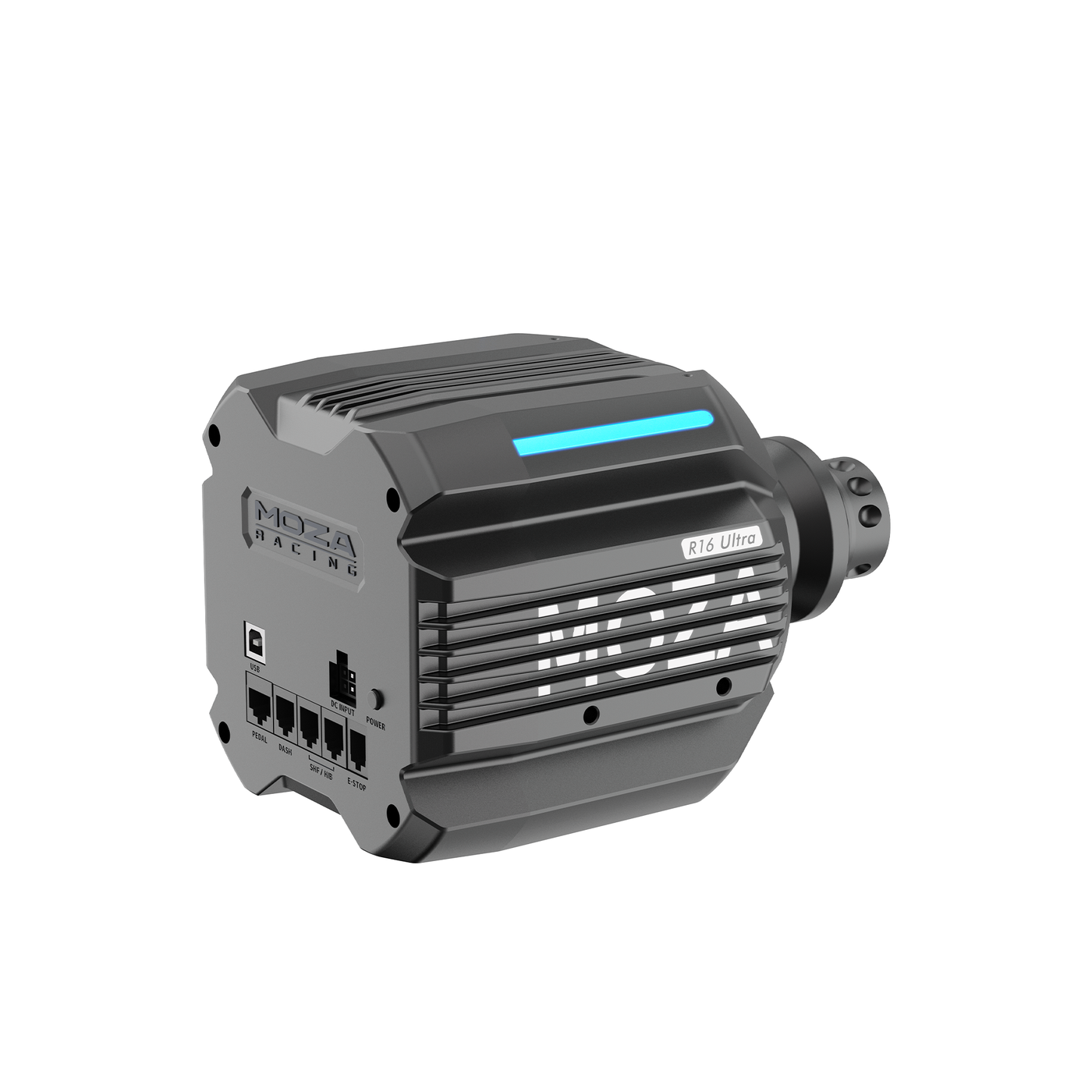 MOZA R16 Ultra Direct Drive Wheel Base, 16Nm Sustained Torque, 21-Bit Magnetic Encoder, 600MHz CPU