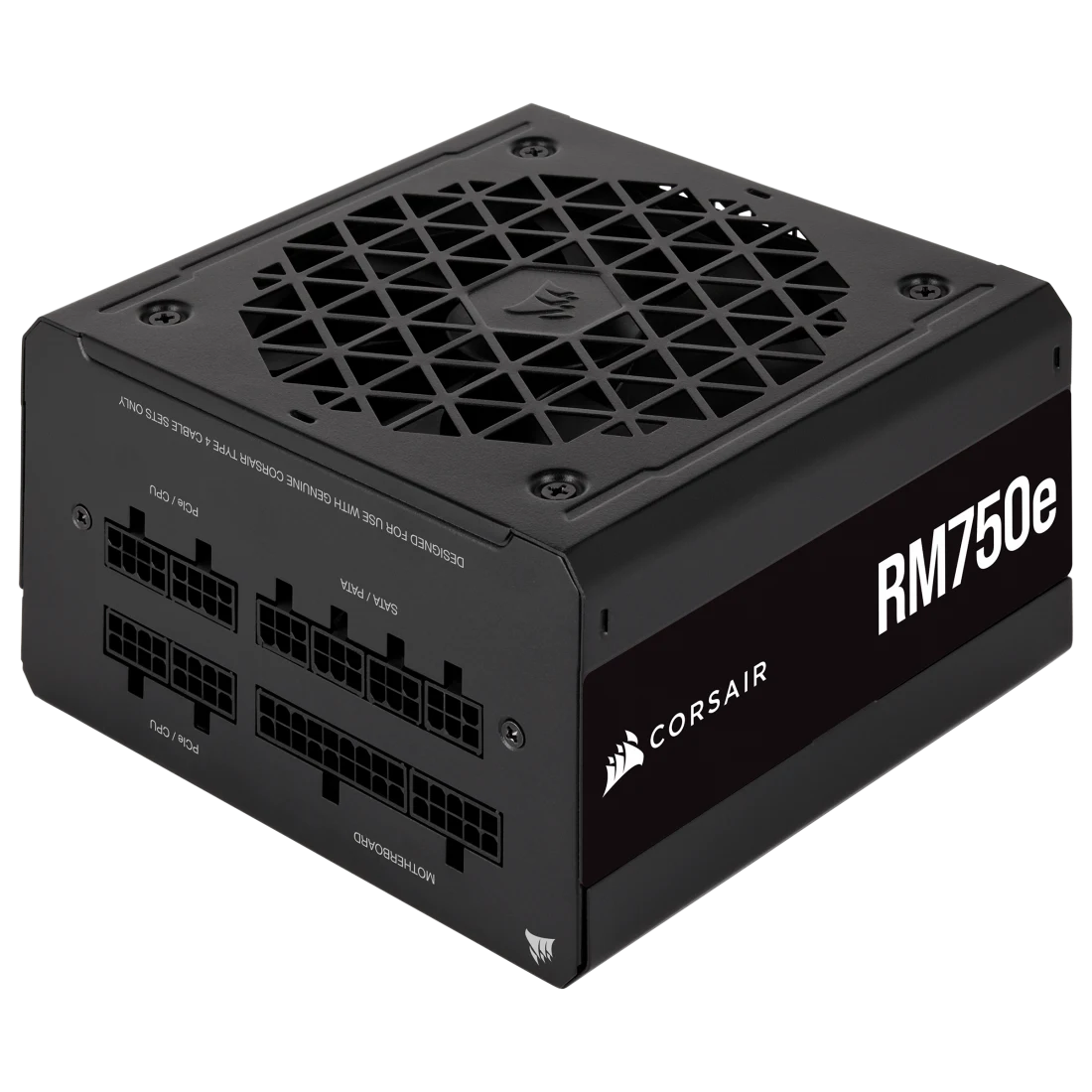 CORSAIR 750W RM750E 80 PLUS GOLD FULLY MODULAR ATX 3.0 SMPS