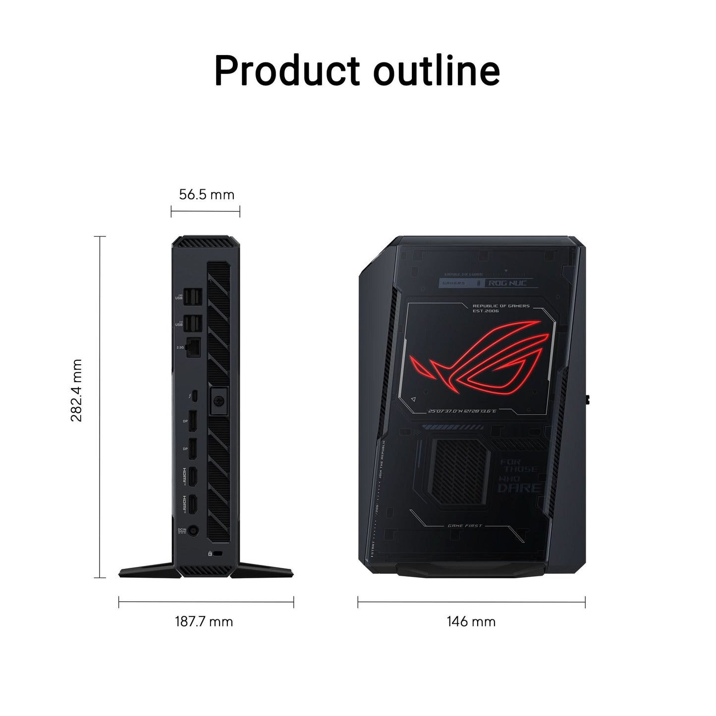 ASUS ROG NUC (2025) with Intel Core Ultra 9 275HX NUC15JNK
