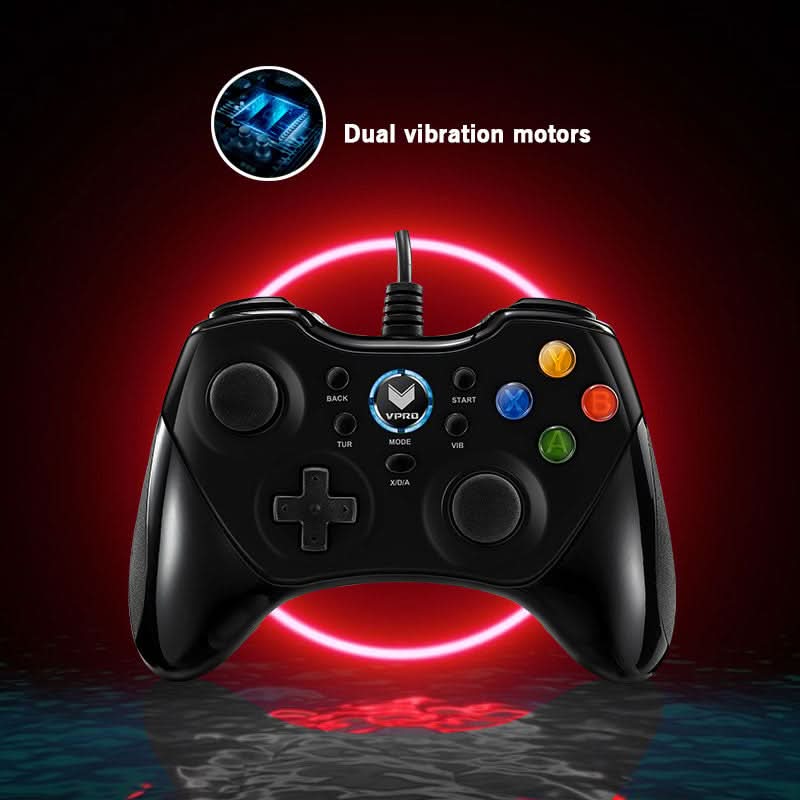 GAME-PAD-RAPOO-USB-V600-BLACK