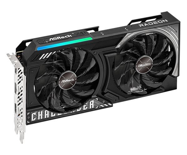 ASRock Radeon RX 9050 Challenger 8GB GDDR6 Graphics Card
