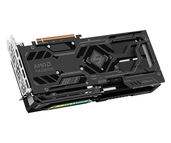 ASRock Radeon RX 9070 GRE Steel Legend Dark 12GB OC Graphics Card