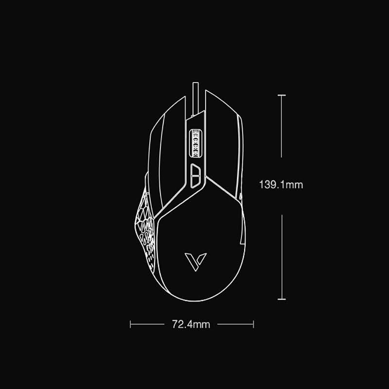 MOUSE-RAPOO-USB-VT30