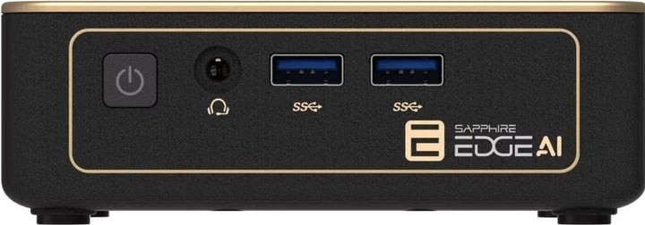 Sapphire EDGE AI 340 Barebone AMD Ryzen AI 5 340 With 2xSODIMM DDR5, 3xM.2 Slots