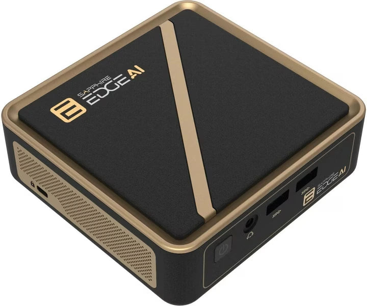 Sapphire EDGE AI 340 Barebone AMD Ryzen AI 5 340 With 2xSODIMM DDR5, 3xM.2 Slots
