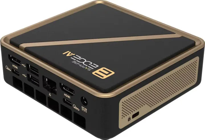 Sapphire Edge AI 370 Barebone AMD Ryzen AI 9 HX 370 with 2xSODIMM DDR5, 3xM.2 Slots