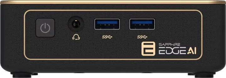 Sapphire Edge AI 370 Barebone AMD Ryzen AI 9 HX 370 with 2xSODIMM DDR5, 3xM.2 Slots