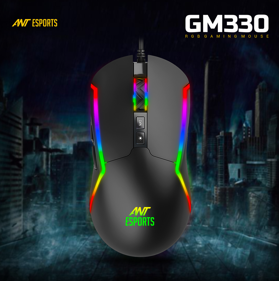 ANT ESPORTS GM330 WIRED-GAMING MOUSE
