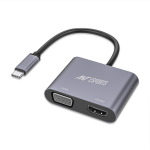 ANT ESPORTS 2-IN-1 USB-C TO HDMI/VGA ADAPTOR (AEC210)