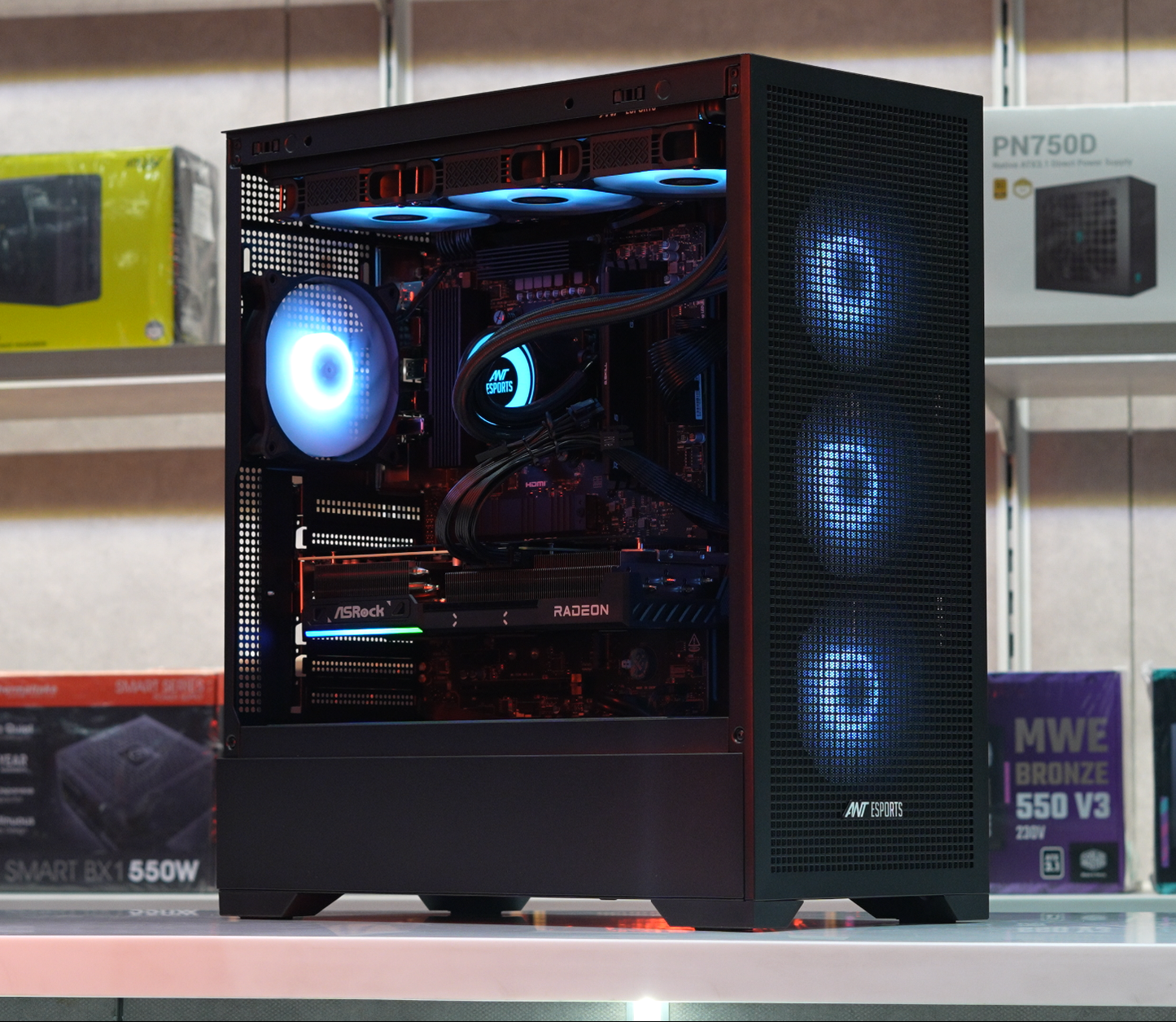 NovaStrike RX9070 XT Ryzen 5 9600X Gaming PC