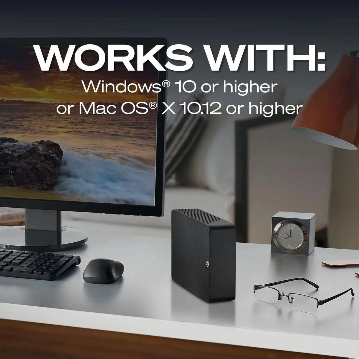 Seagate Expansion 12TB External Desktop Hard Drive