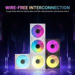 ANT ESPORTS FAN STACKERFLOW KIT 120MM 3-IN-1 CASE FAN KIT ARGB (BLACK)