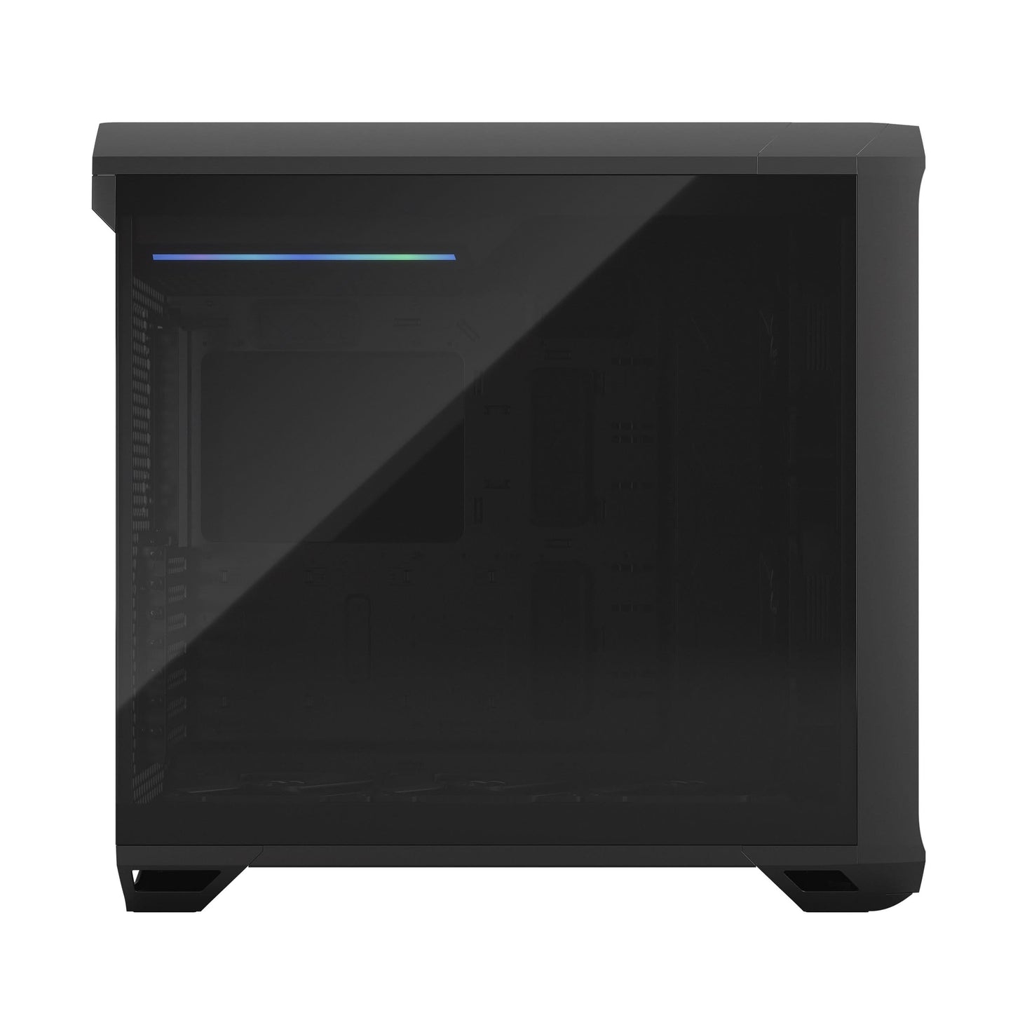 FRACTAL TORRENT BLACK TG DARK TINT CABINET