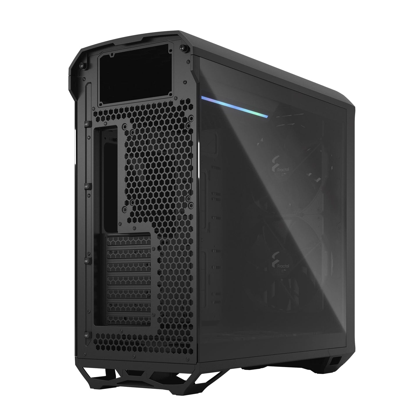 FRACTAL TORRENT BLACK TG LIGHT TINT CABINET