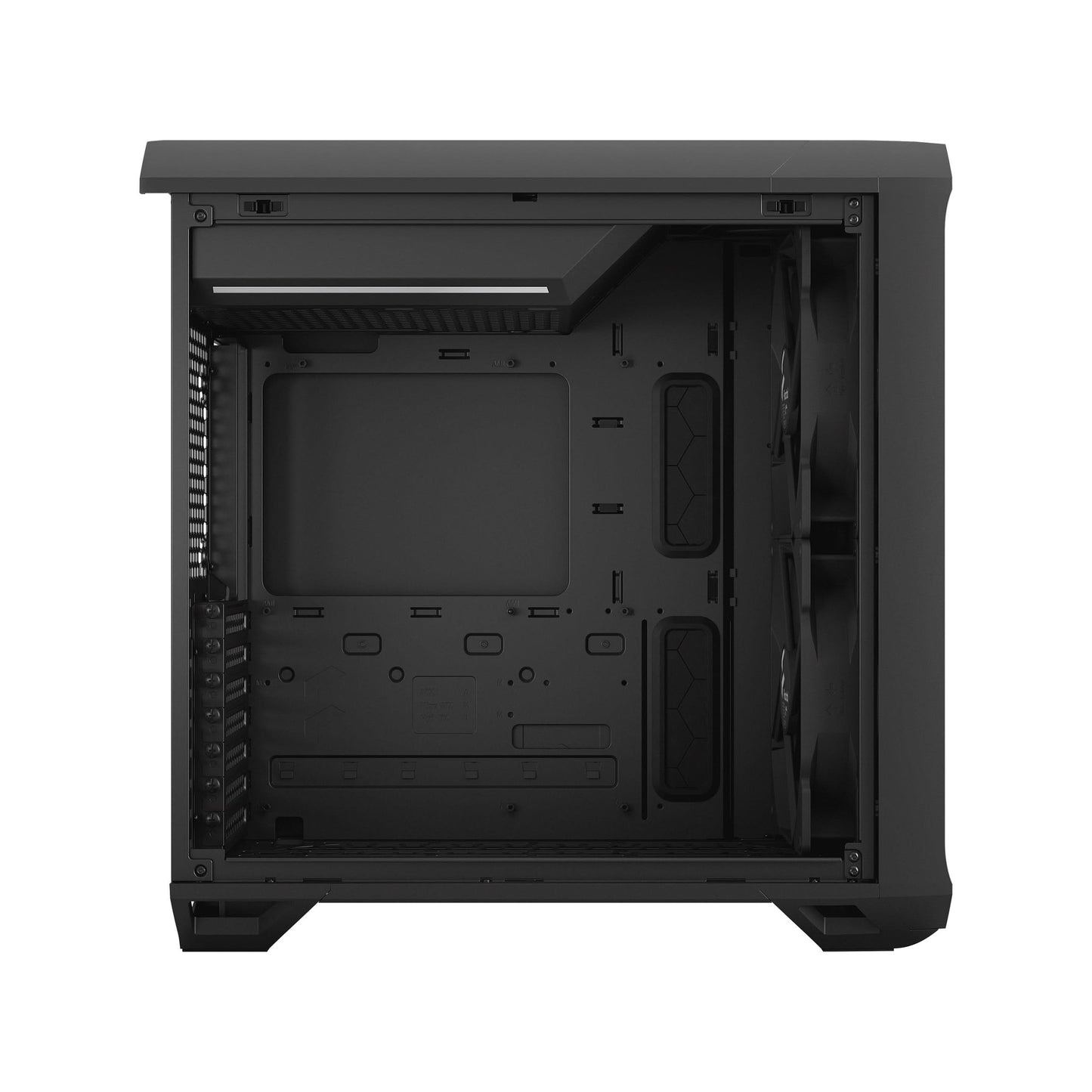 FRACTAL TORRENT COMPACT BLACK SOLID CABINET