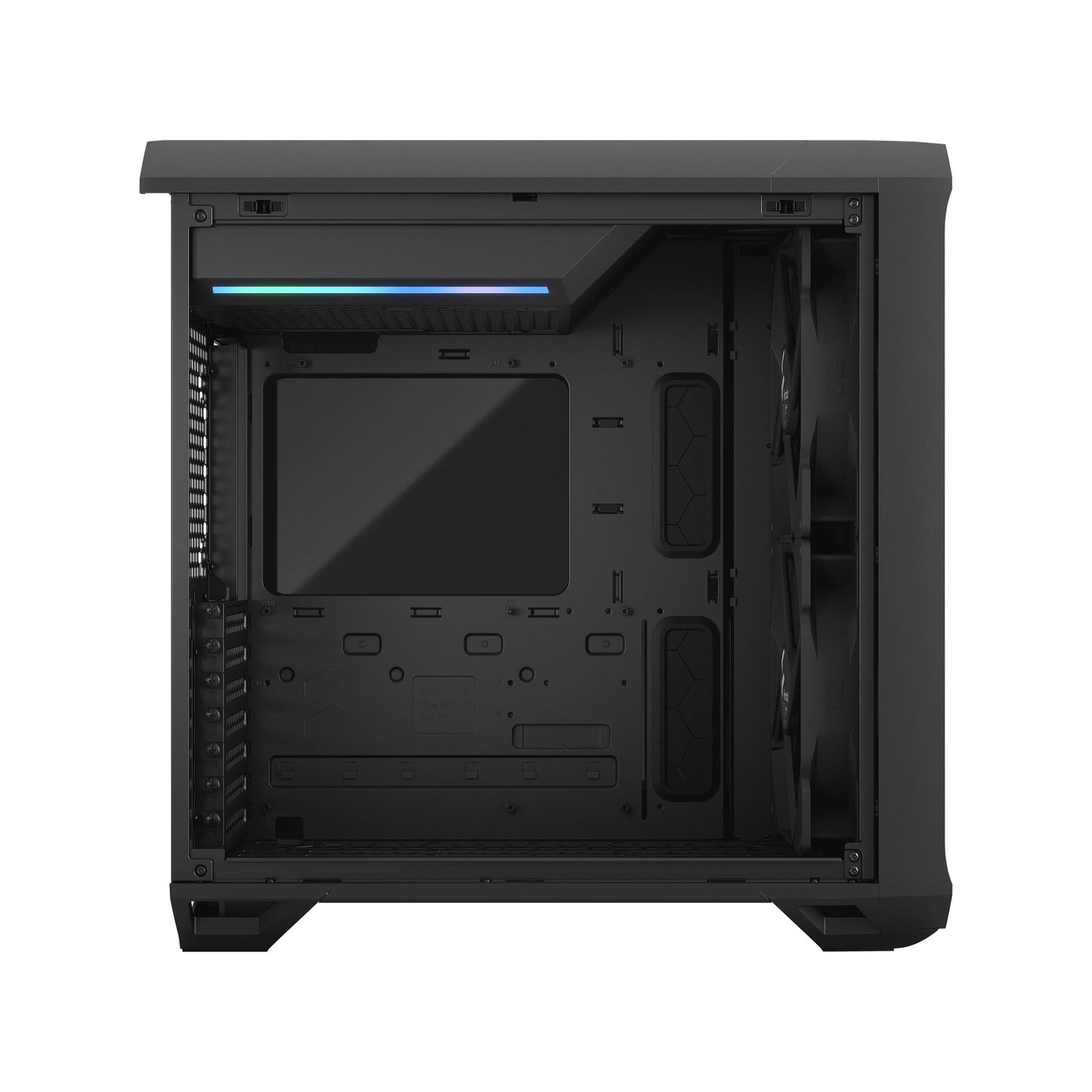 FRACTAL TORRENT COMPACT BLACK TG DARK TINT CABINET
