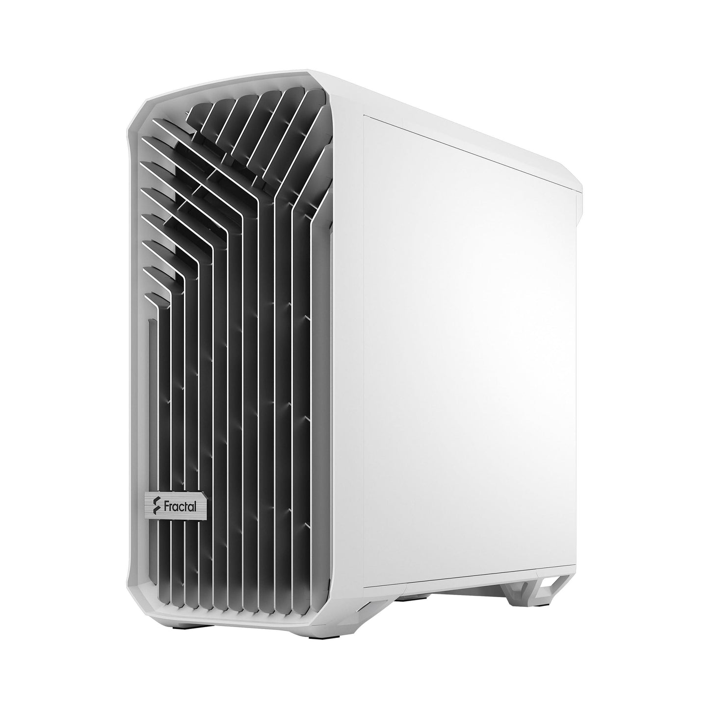 FRACTAL TORRENT COMPACT WHITE TG CLEAR TIN CABINET