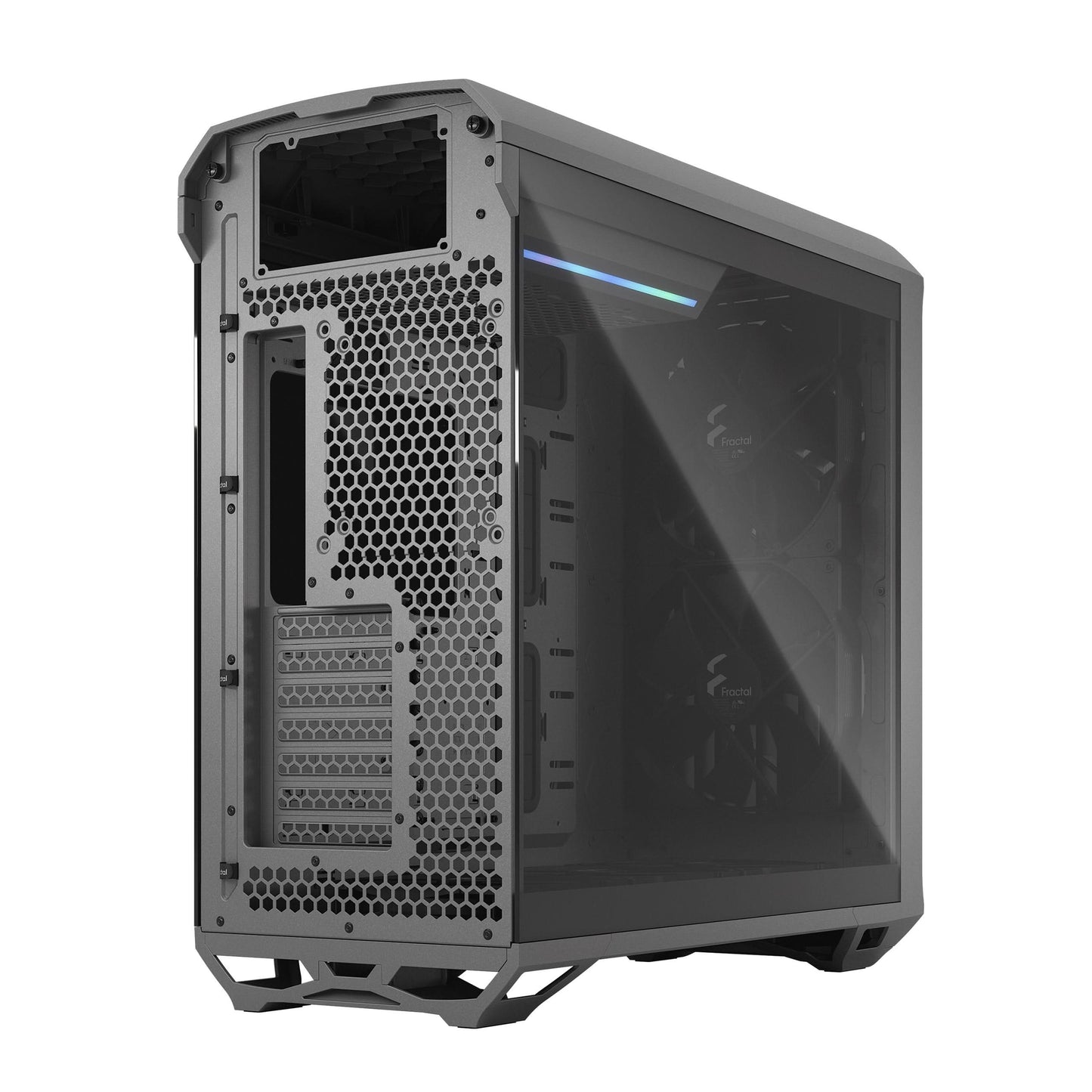 FRACTAL TORRENT GRAY TG LIGHT TINT CABINET
