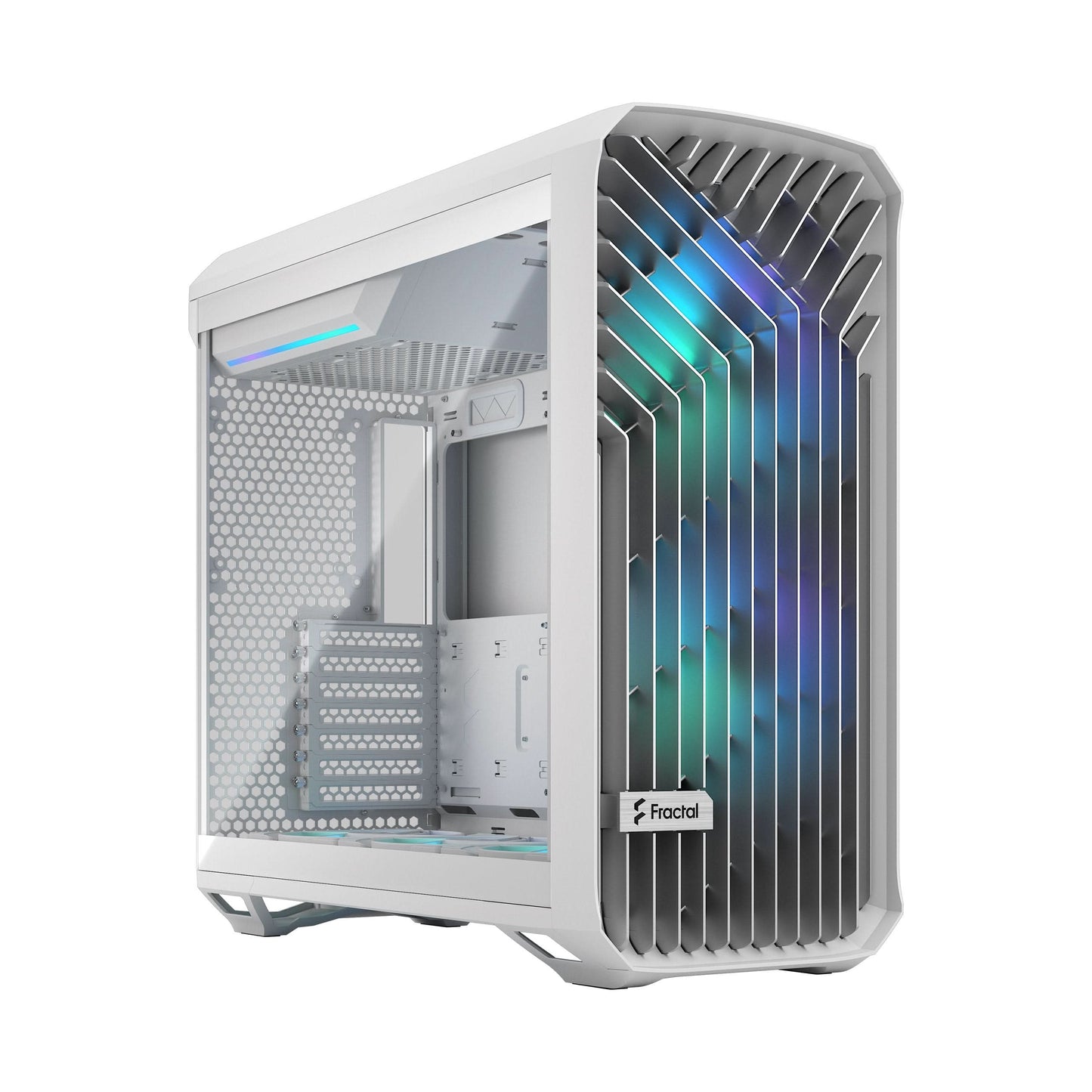 FRACTAL TORRENT RGB WHITE TG CLEAR TINT CABINET FD-C-TOR1A-07
