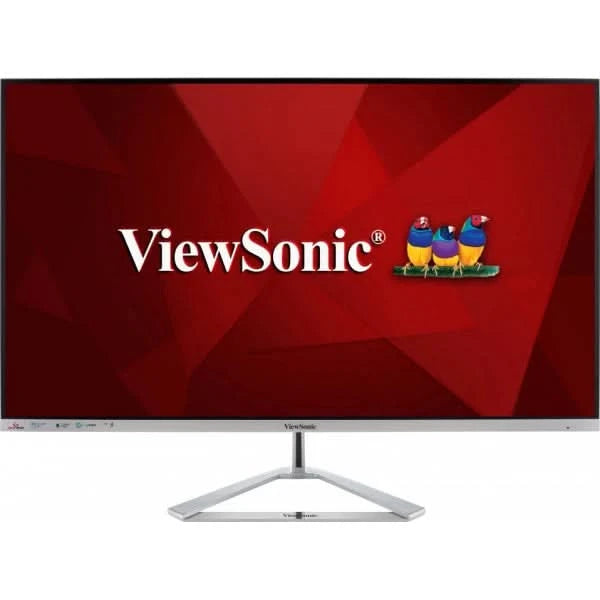 VIEWSONIC GAMING 32 INCH FHD HDR10 IPS SRGB 104%, WITH SLIM BEZEL, METALLIC TRIANGLE SLIVER STAND, DUAL SPEAKER, 75HZ, EYE-CARE, FLICKER FREE HDMI, DISPLAY PORT- VX3276-MHD-3