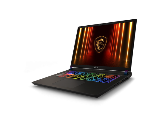 MSI Vector 17 HX AI A2XWHG-206IN Intel Core Ultra 9 285HX, 32GB DDR5-6400, 2TB NVMe SSD), NVIDIA GeForce RTX 5070 Ti Laptop GPU,12GB GDDR7, 17? QHD+(2560 x 1600),24-Zone RGB Gaming Keyboard with Copilot Key, Windows 11 Home, 2-Year Warranty.