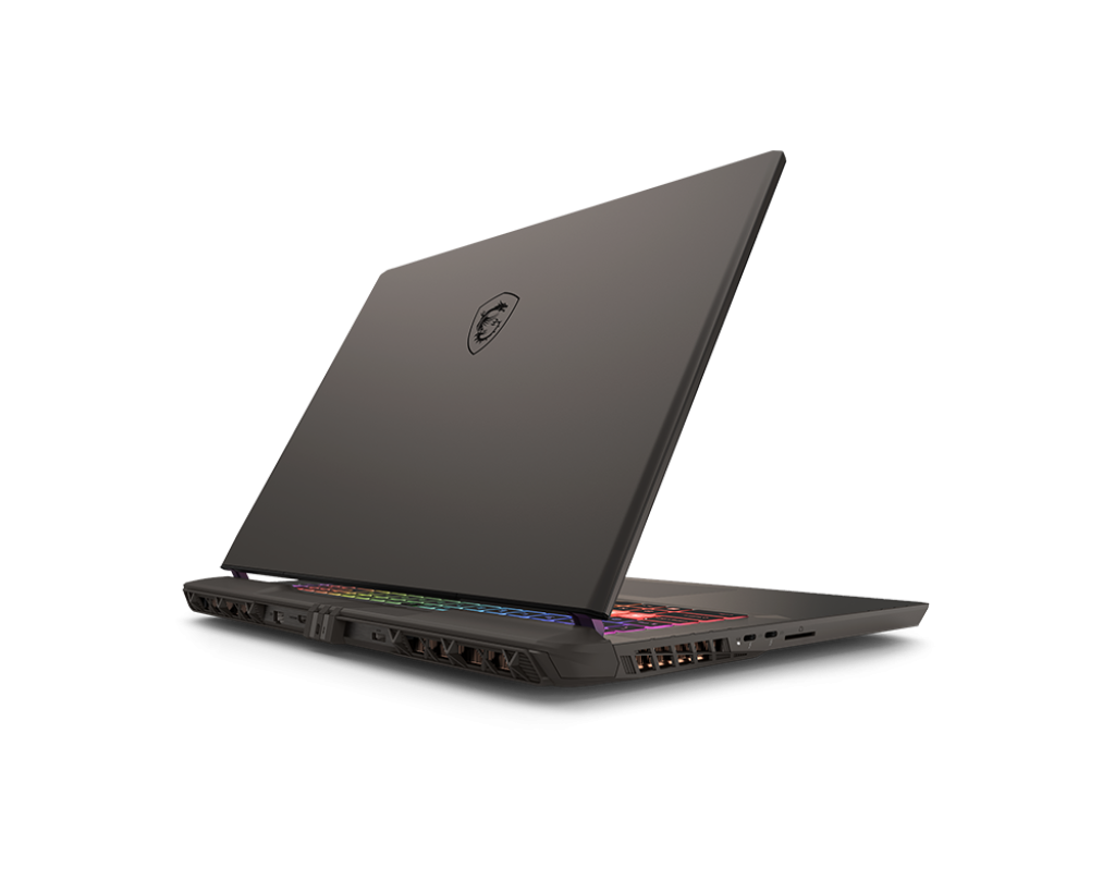 MSI VECTOR 17 HX AI A2XWHG-206IN INTEL CORE ULTRA 9 285HX, 32GB DDR5-6400, 2TB NVME SSD), NVIDIA GEFORCE RTX 5070 TI LAPTOP GPU,12GB GDDR7, 17? QHD+(2560 X 1600),24-ZONE RGB GAMING KEYBOARD WITH COPILOT KEY, WINDOWS 11 HOME, 2-YEAR WARRANTY.